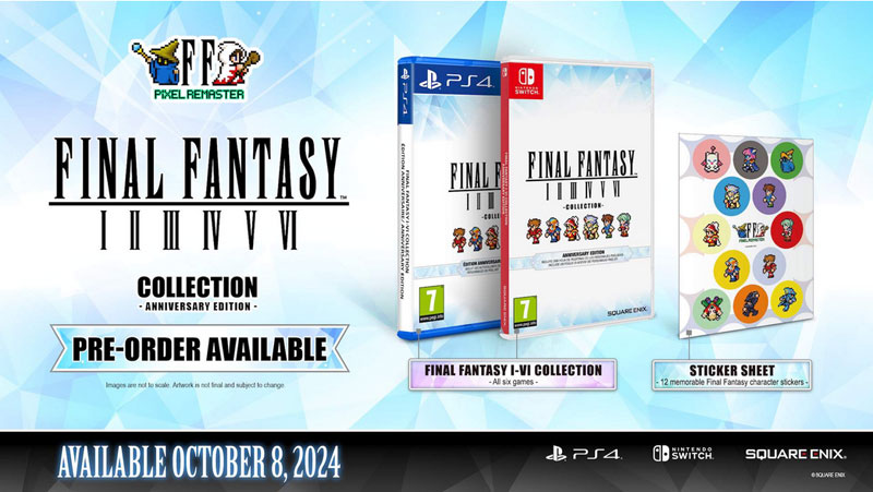 Final Fantasy I-VI Collection Anniversary Edition  Nintendo Switch  дополнительное изображение 1