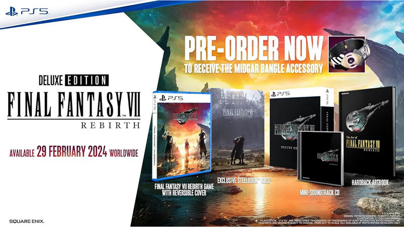 Final Fantasy VII Rebirth Deluxe Edition  PS5  дополнительное изображение 1
