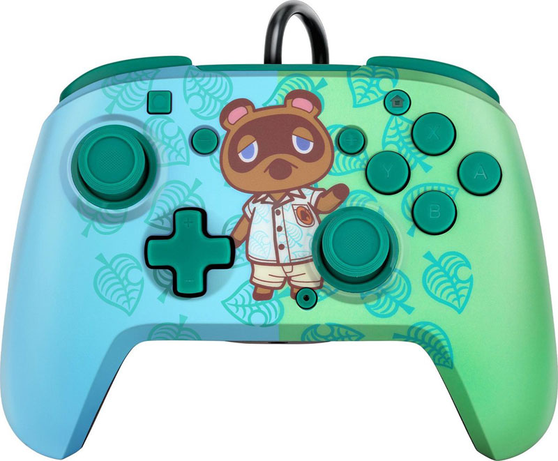Проводной джойстик Nintendo Switch Faceoff Deluxe Animal Crossing дополнительное изображение 3