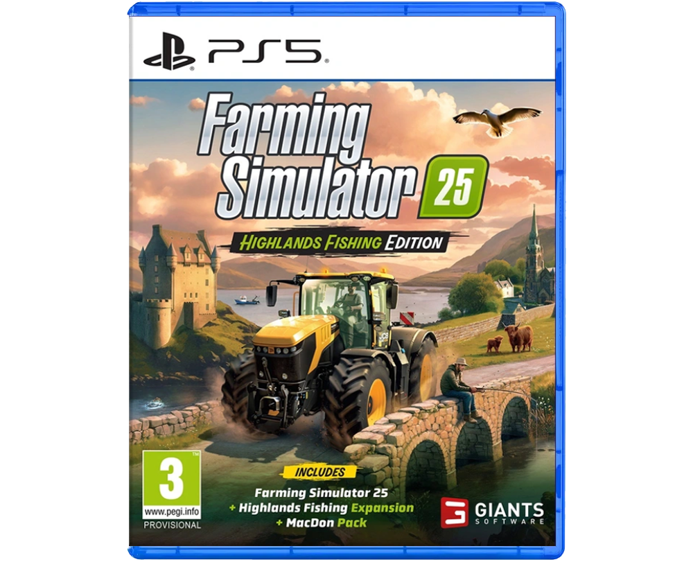 Farming Simulator 25 Highlands Fishing Edition (Русская версия)(PS5)