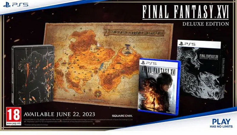Final Fantasy XVI Deluxe Edition  PS5 дополнительное изображение 1
