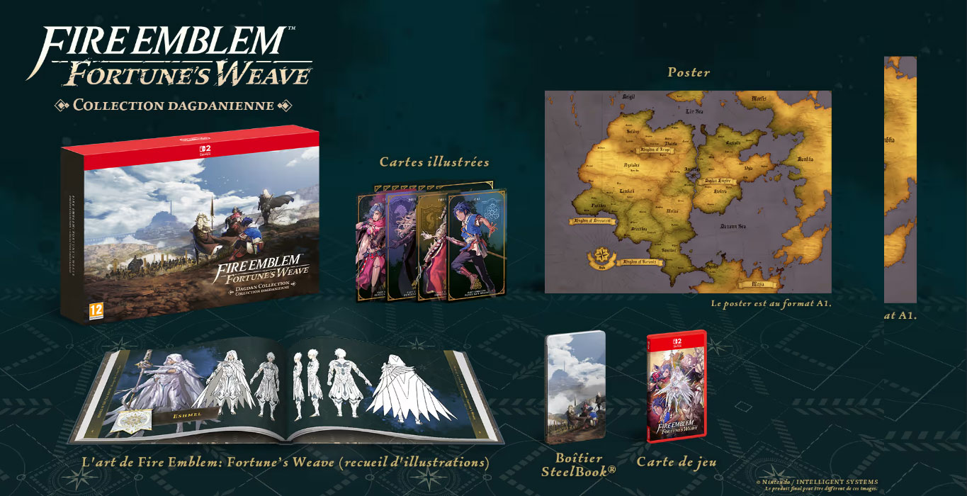 Fire Emblem Fortunes Weave Collectors Edition  Switch 2  дополнительное изображение 1