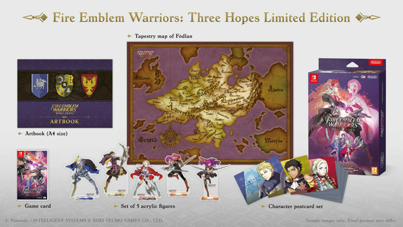 Fire Emblem Warriors Three Hopes Limited Edition  Nintendo Switch дополнительное изображение 1