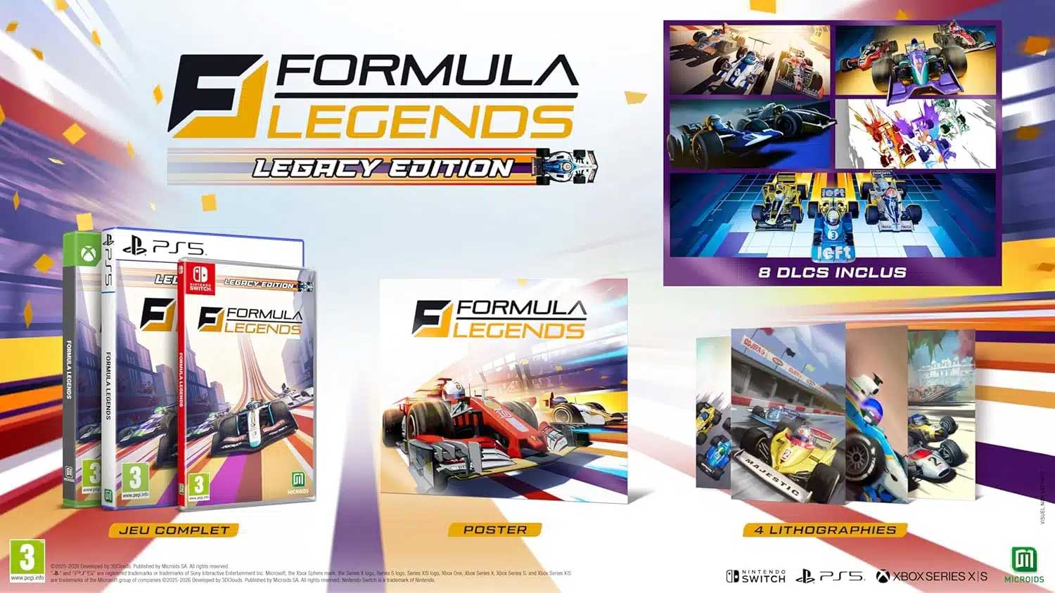 Formula Legends Legacy Edition  PS5 дополнительное изображение 1