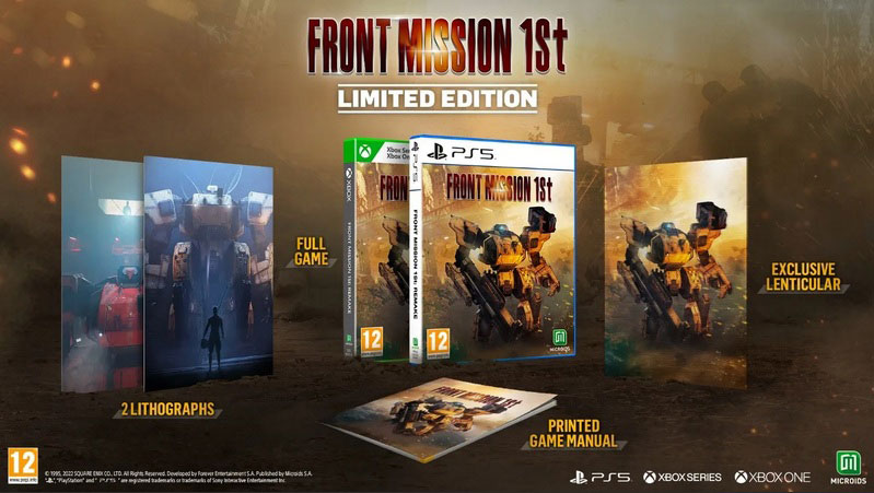 Front Mission 1st Limited Edition  PS5 дополнительное изображение 1