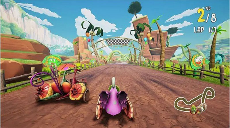 Gigantosaurus Dino Kart  PS5 дополнительное изображение 3