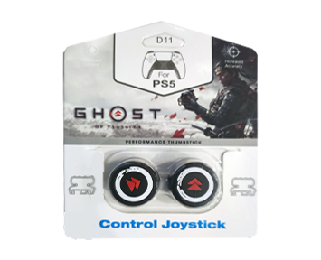 Накладки на стики Ghost of Tsushima (Black)(PS5) для PS5
