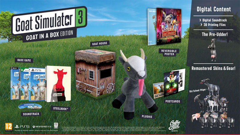 Goat Simulator 3 Goat in a Box Limited Edition  PS5 дополнительное изображение 1