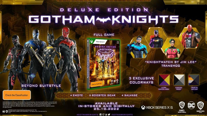 Gotham Knights Deluxe Edition  Xbox Series X дополнительное изображение 1