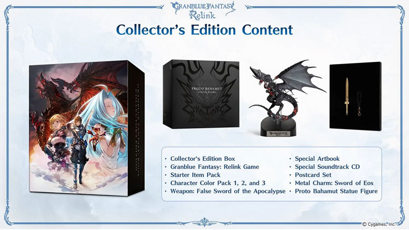 Granblue Fantasy Relink Collectors Edition  PS5 дополнительное изображение 1