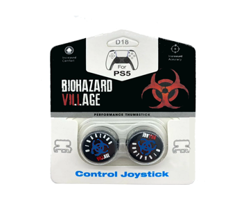 Накладки на стики Biohazard Village (Dark Blue)(PS5)