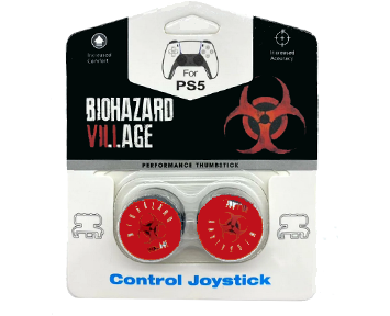 Накладки на стики Biohazard Village (Red)(PS5)