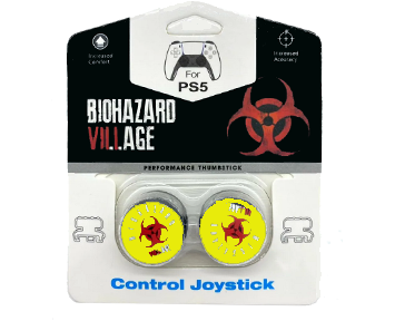 Накладки на стики Biohazard Village (Yellow)(PS5)