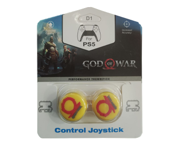 Накладки на стики God of War (Yellow)(PS5) для PS5