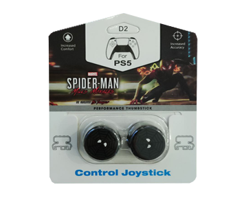 Накладки на стики Spider man Web (Black)(PS5) для PS5