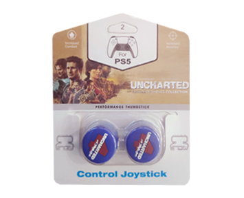 Накладки на стики Uncharted (Blue)(PS5) для PS5