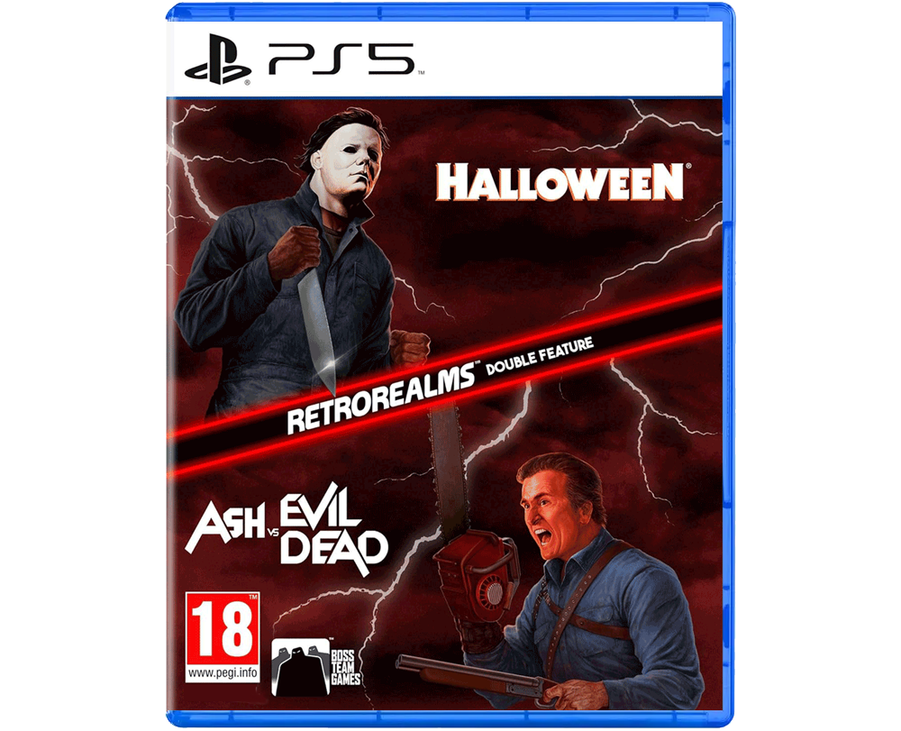 Halloween and Ash vs Evil Dead Retro Realms (PS5)