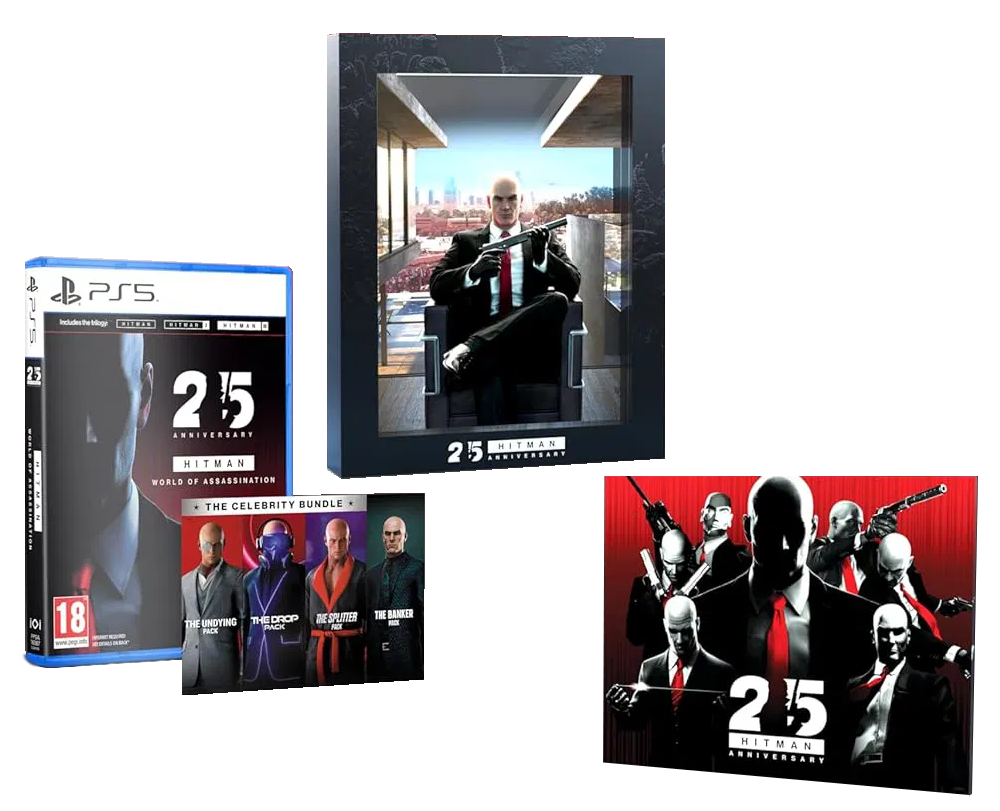 Hitman World of Assassination 25th Anniversary Box (Русская версия)(PS5)