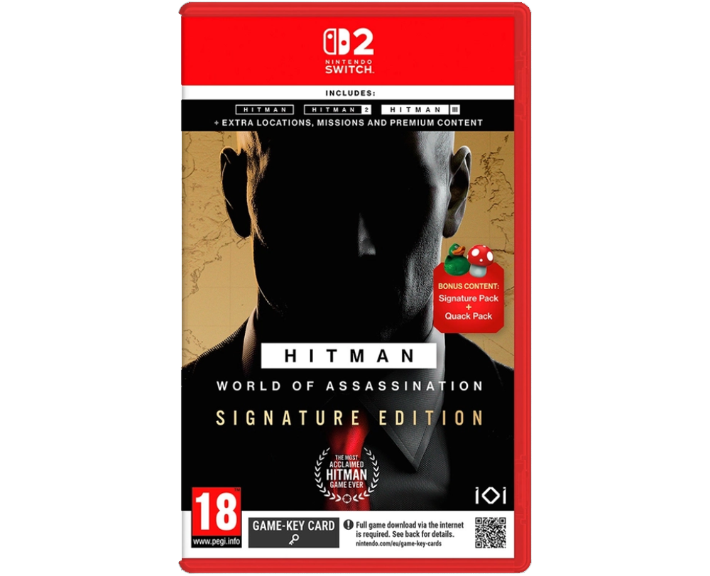 Hitman World of Assassination Signature Edition (Русская версия)(Switch 2) ПРЕДЗАКАЗ!