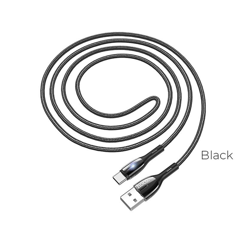 Кабель HOCO U89 Black USB 3.1/Type-C 3A дополнительное изображение 3