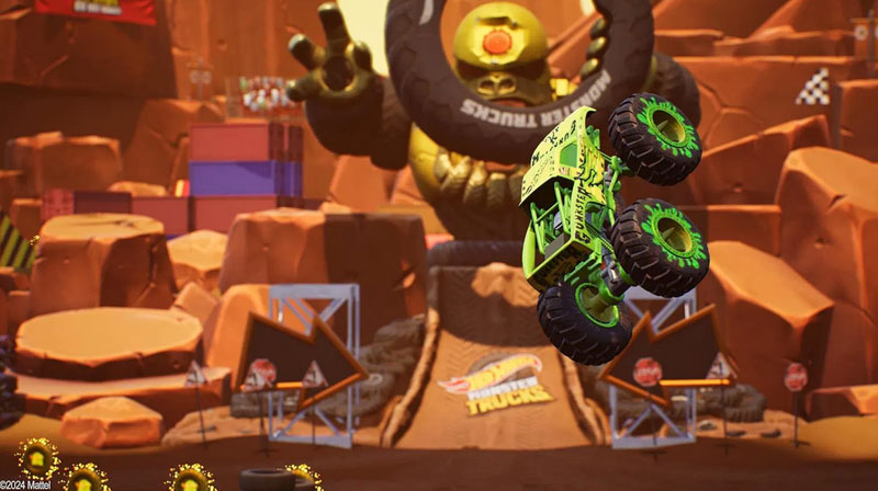 Hot Wheels Monster Trucks Stunt Mayhem  PS4  дополнительное изображение 2