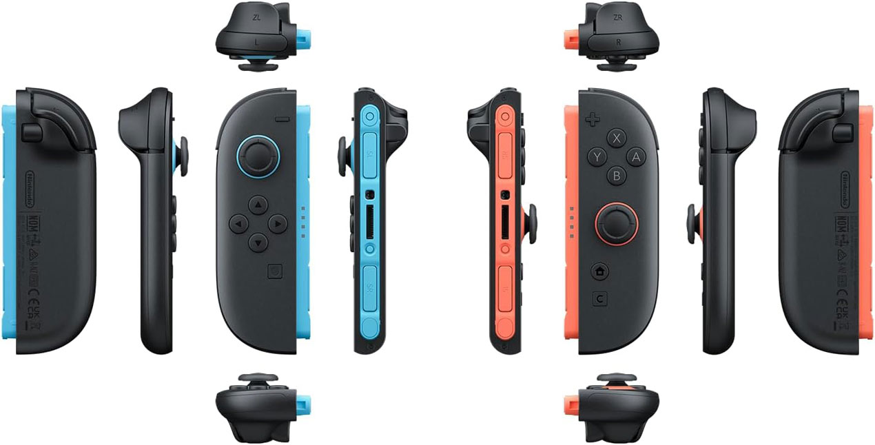 Игровой аксессуар Joy-Con 2  L/ R Controller  Light Blue/Light Red Светло-голубой/Светло-красный  Switch 2  дополнительное изображение 3