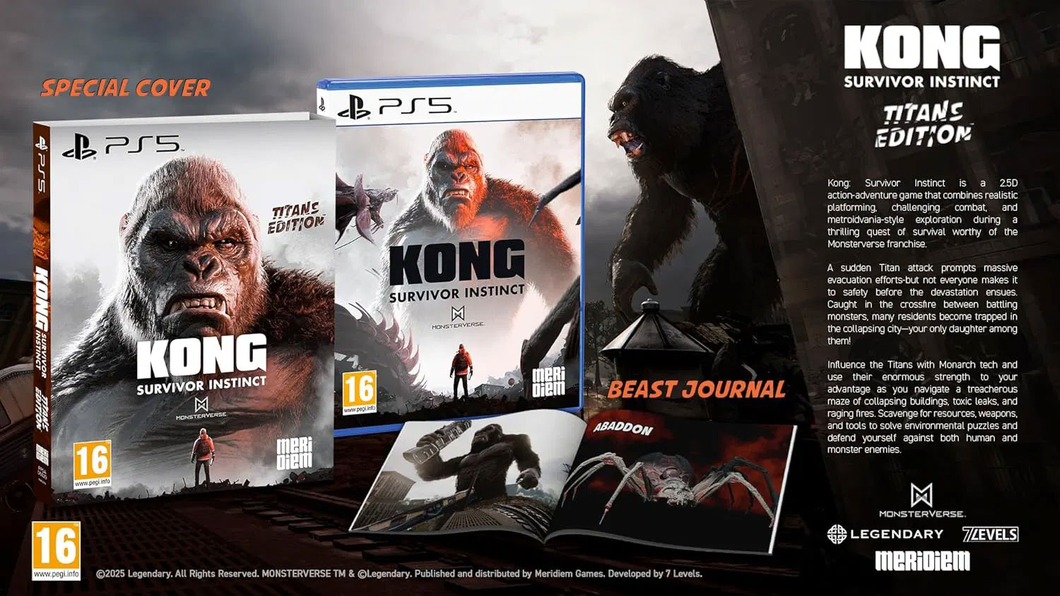 Kong Survivor Instinct Titans Edition  PS5 дополнительное изображение 1