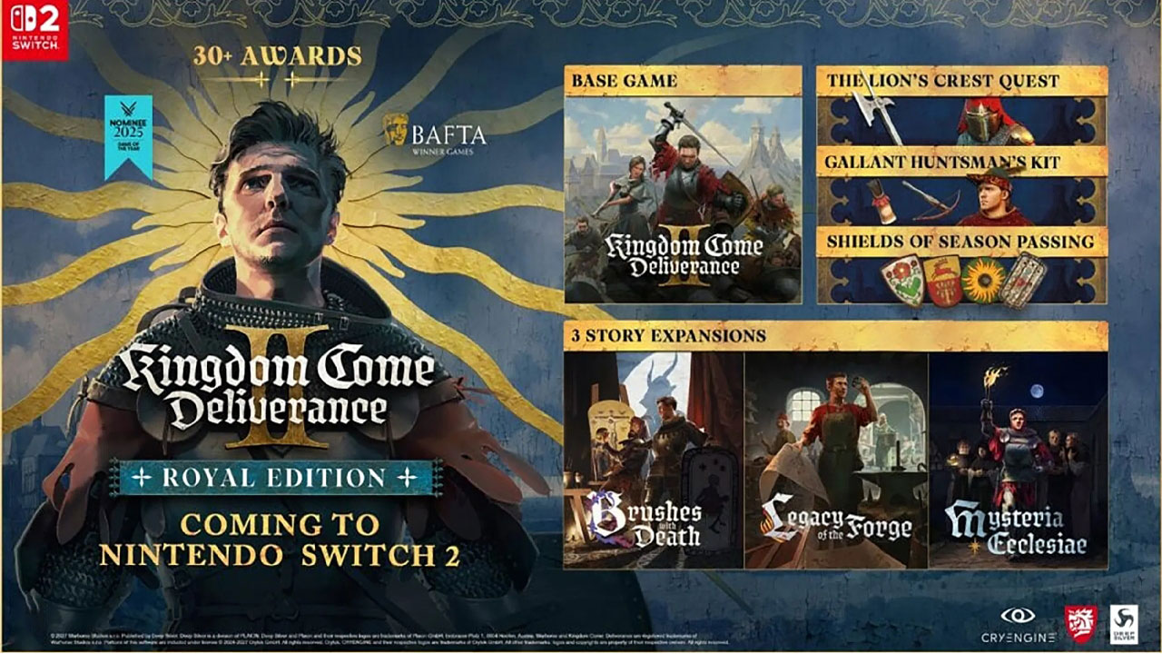Kingdom Come Deliverance 2 Royal Edition  Switch 2  дополнительное изображение 1