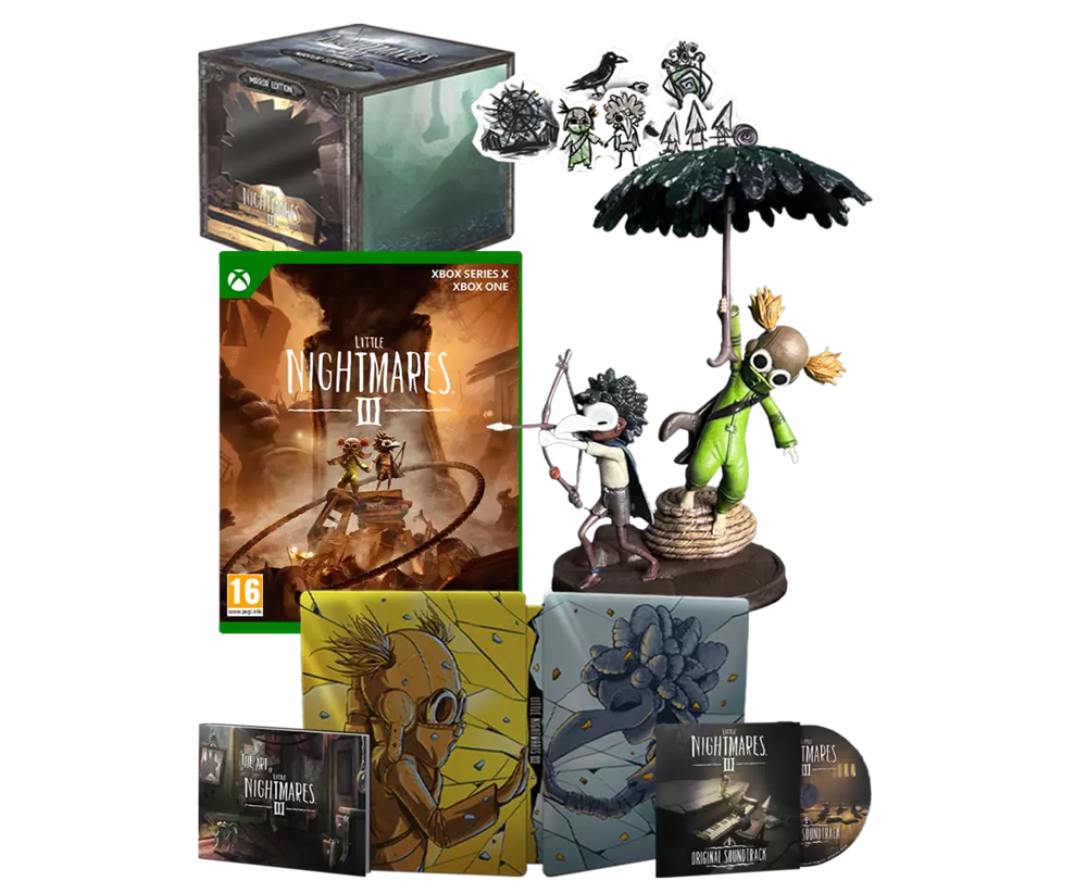 Little Nightmares Collectors Edition III (3) (Русская версия)(Xbox One/Series X) ПРЕДЗАКАЗ!
