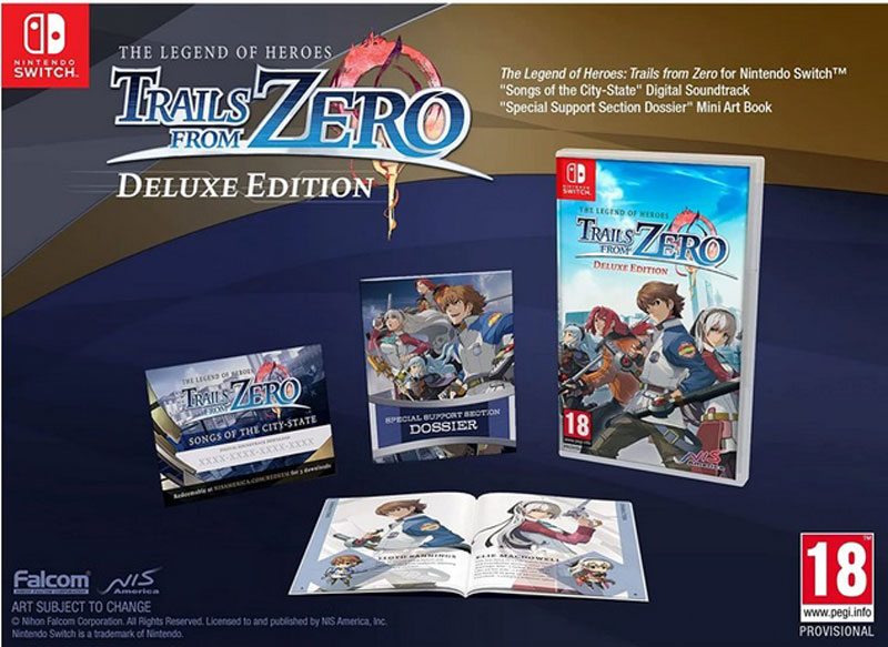 Legend of Heroes Trails from Zero Deluxe Edition  Nintendo Switch дополнительное изображение 1