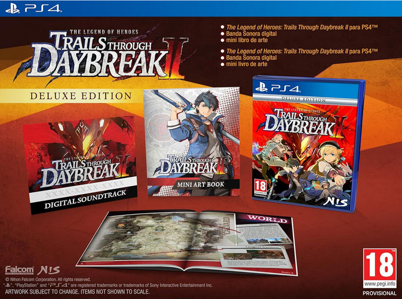 Legend of Heroes Trails through Daybreak II Deluxe Edition  PS4  дополнительное изображение 1