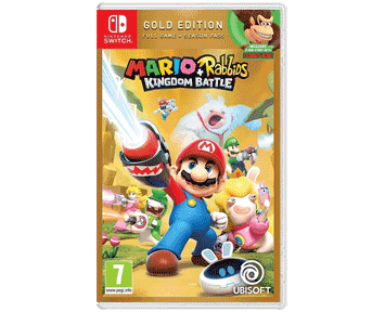 Mario   Rabbids: Kingdom Battle Gold Edition (Русская версия)(Nintendo Switch)