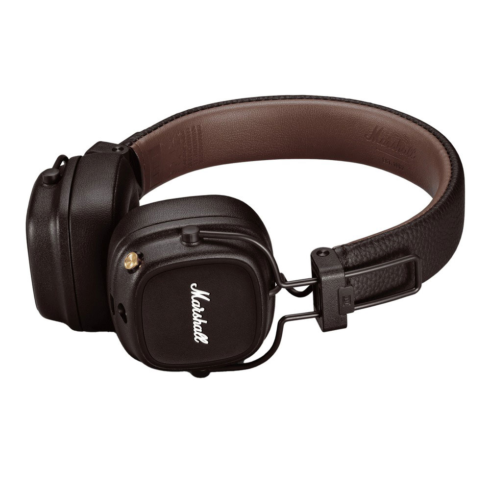 Наушники беспроводные Marshall Major 4 IV коричневый  Brown дополнительное изображение 2