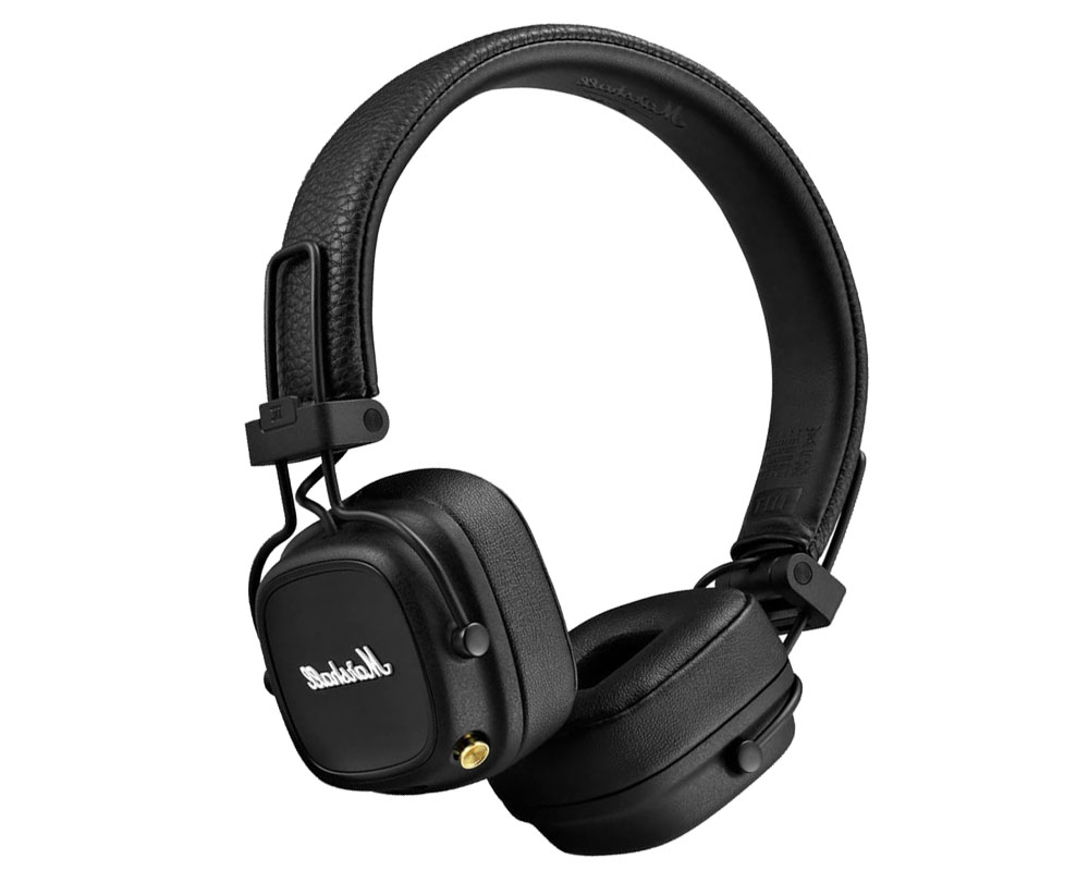 Наушники беспроводные Marshall Major 4 IV чёрный  Black дополнительное изображение 1