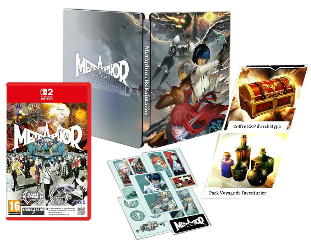 Metaphor ReFantazio Edition Steelbook (Русская версия)(Switch 2) ПРЕДЗАКАЗ!