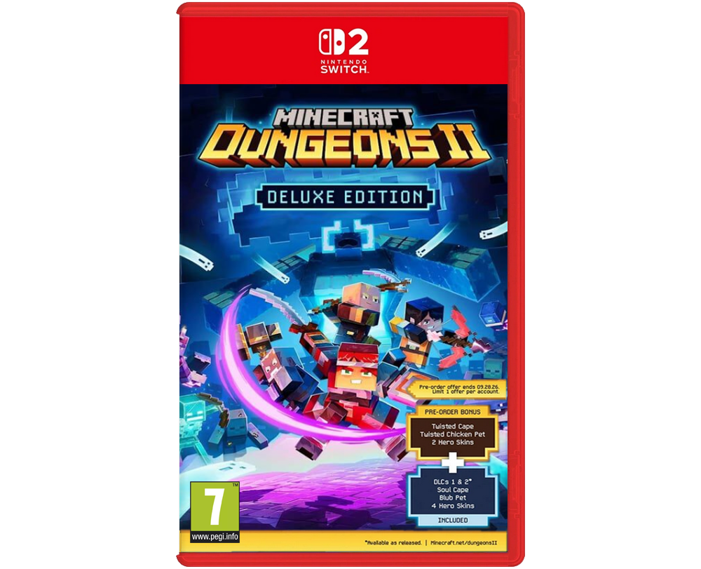 Minecraft Dungeons II(2) Deluxe Edition (Русская версия)(Switch 2) ПРЕДЗАКАЗ!