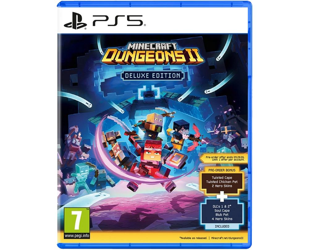 Minecraft Dungeons II(2) Deluxe Edition (Русская версия)(PS5) ПРЕДЗАКАЗ!