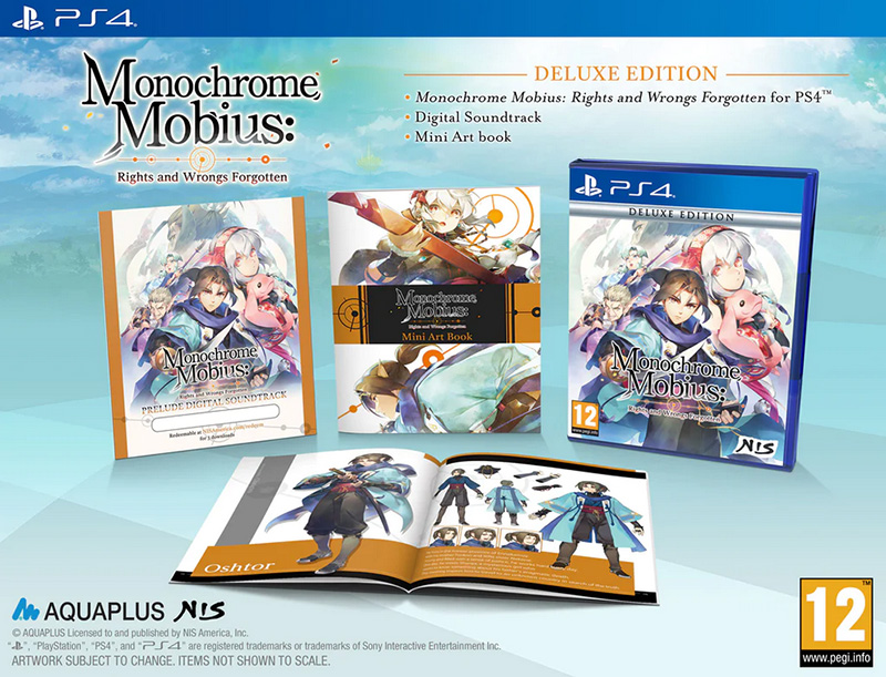 Monochrome Mobius Rights and Wrongs Forgotten Deluxe Edition  PS4 дополнительное изображение 1