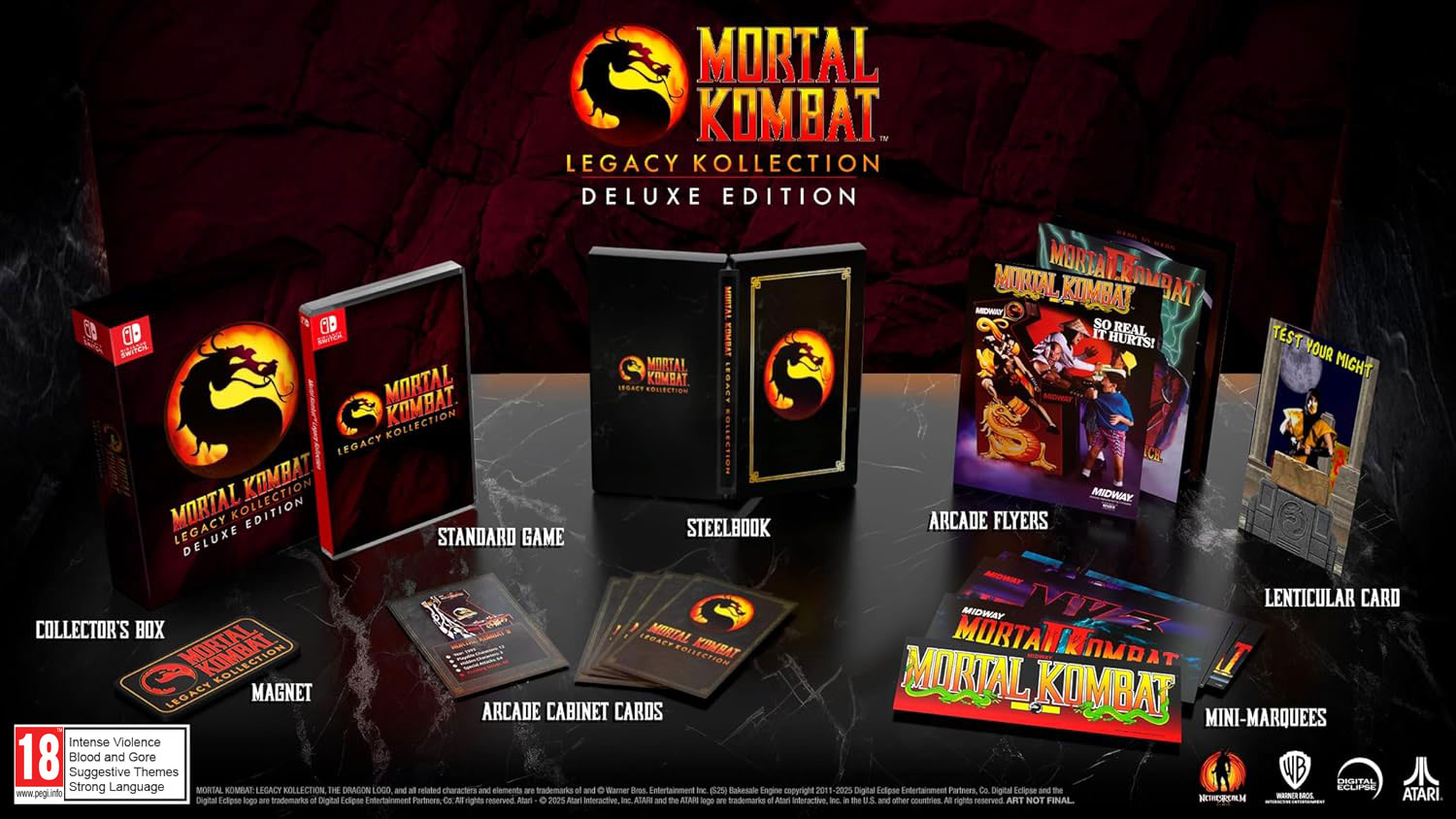 Mortal Kombat Legacy Kollection Deluxe Edition  Switch  дополнительное изображение 1