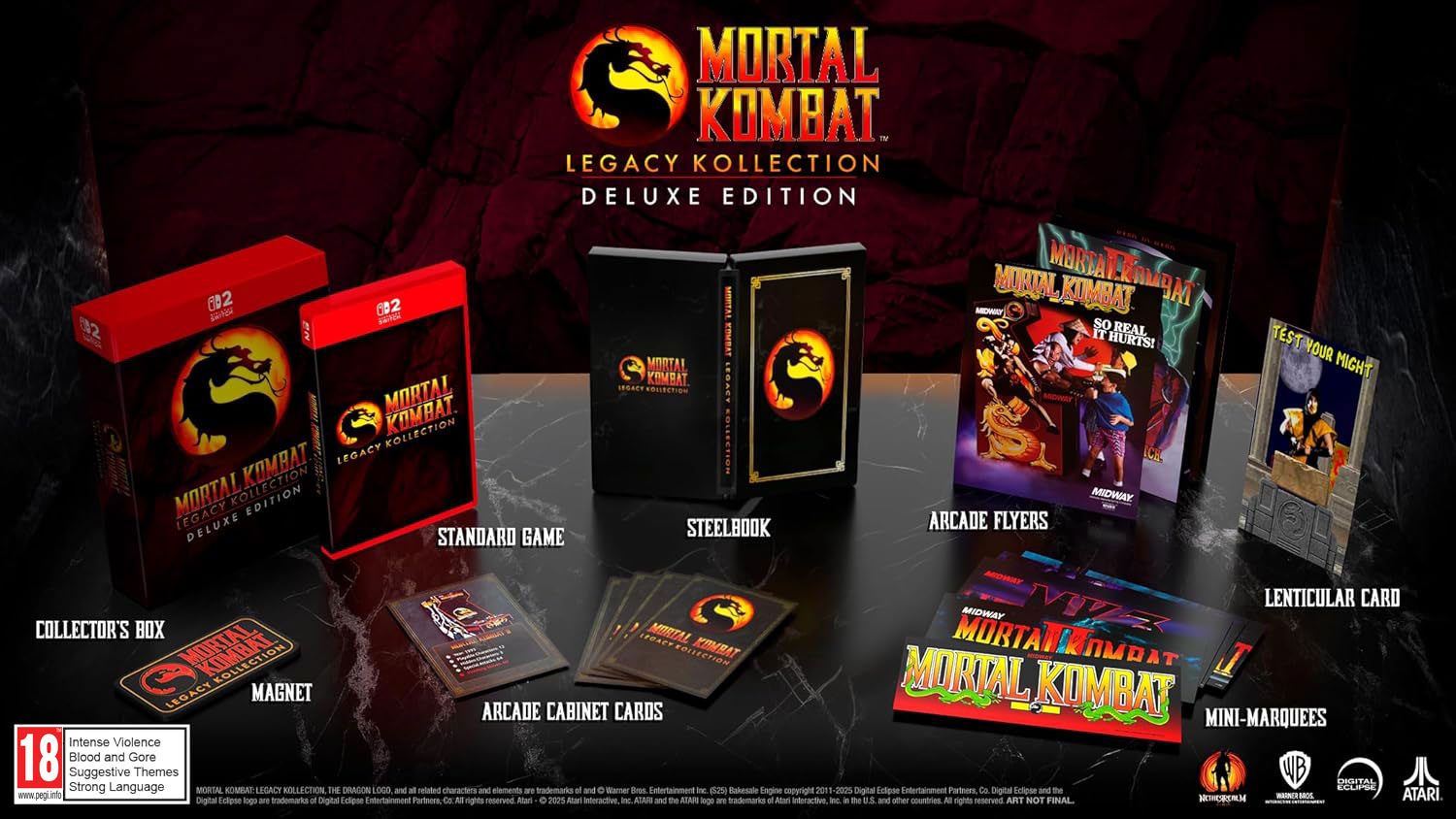 Mortal Kombat Legacy Kollection Deluxe Edition  Switch 2  дополнительное изображение 1