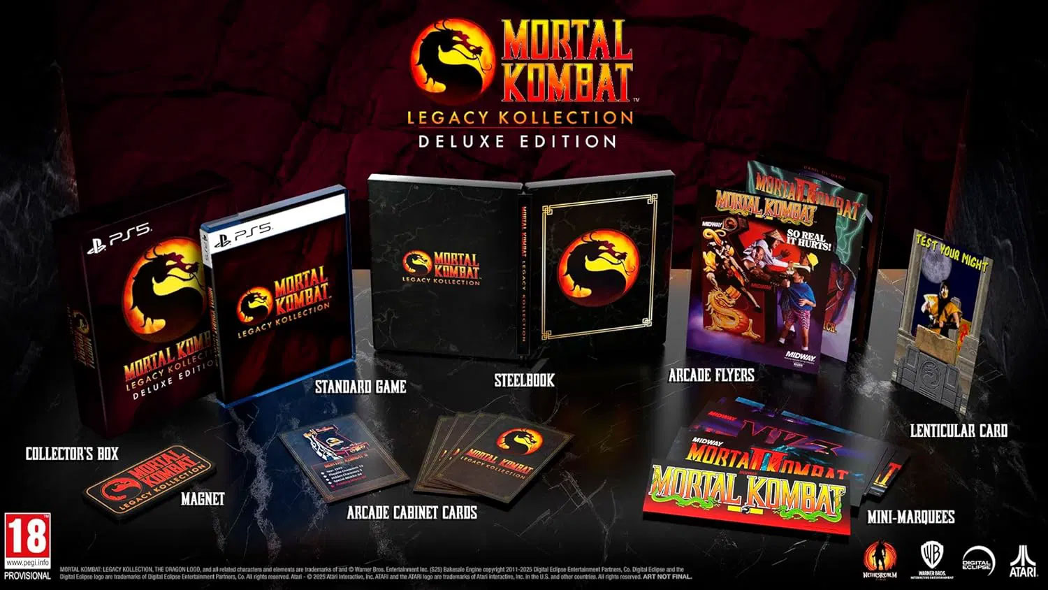 Mortal Kombat Legacy Kollection Deluxe Edition  PS5  дополнительное изображение 1