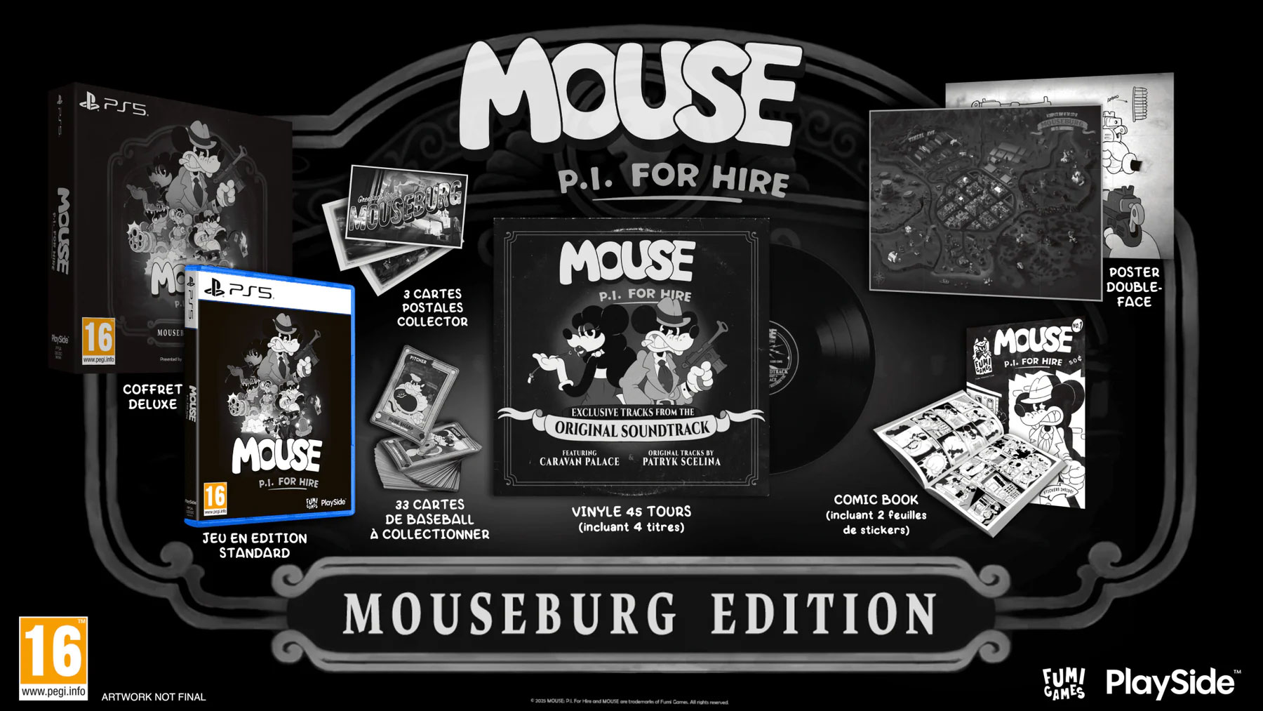 Mouse P.I. for Hire Mouseburg Edition  PS5  дополнительное изображение 1