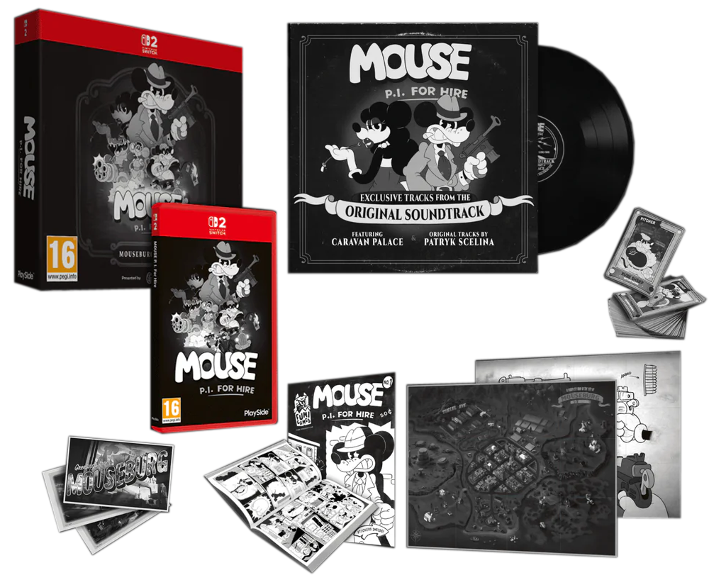 Mouse P.I. for Hire Mouseburg Edition (Switch 2) ПРЕДЗАКАЗ!