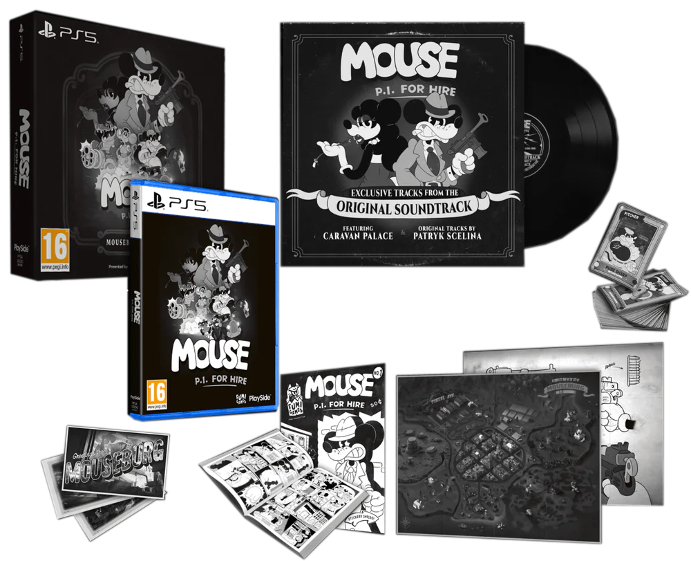 Mouse P.I. for Hire Mouseburg Edition (PS5) ПРЕДЗАКАЗ!