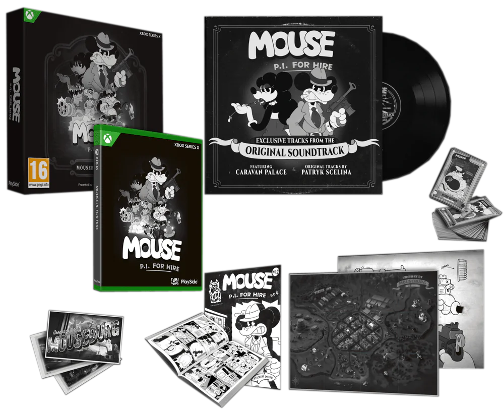 Mouse P.I. for Hire Mouseburg Edition (Xbox Series X) ПРЕДЗАКАЗ!
