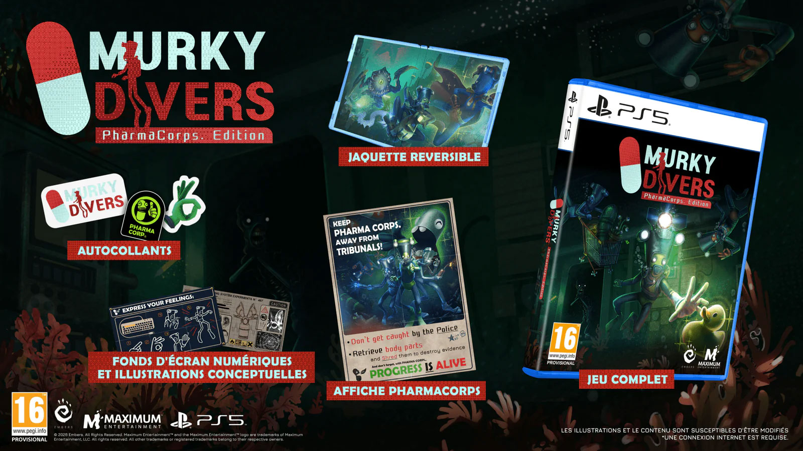 Murky Divers PharmaCorps Edition  PS5 дополнительное изображение 1
