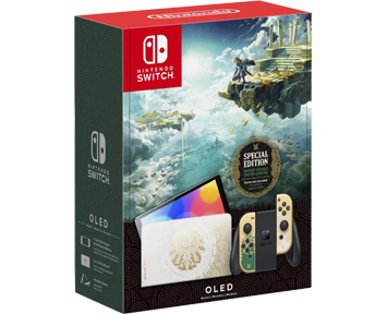 Игровая приставка Nintendo Switch (OLED) Zelda: Tears of the Kingdom Edition [EU]