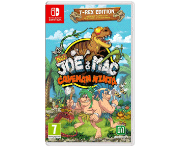 New Joe and Mac: Caveman Ninja T-Rex Edition (Русская Версия)(Nintendo Switch)