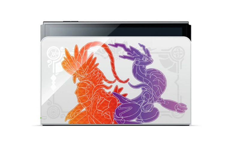 Игровая приставка Nintendo Switch  OLED-Модель Pokemon Scarlet and Violet Limited Edition HK дополнительное изображение 2