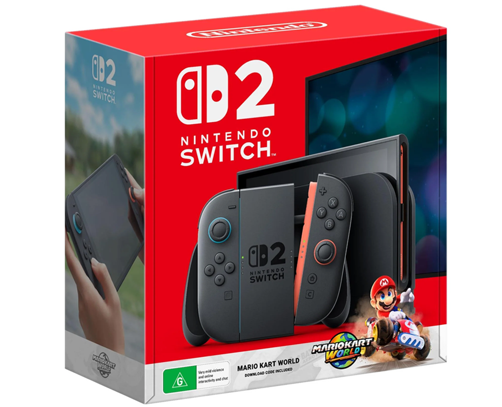 Игровая приставка Nintendo Switch 2 Bundle [Код загрузки Mario Kart World][AU]